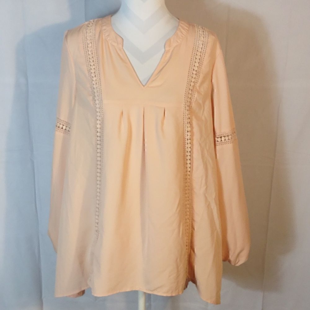 JW Style Boho High Low Blouse